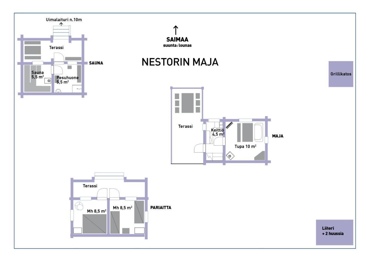 Nestorin Maja Villa Puumala Kültér fotó